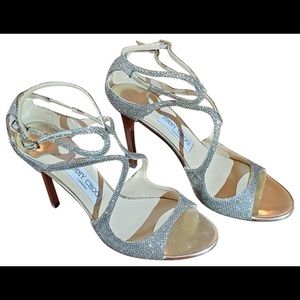 JIMMY CHOO Stiletto Gold Size 38